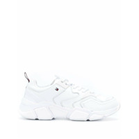 Tommy Hilfiger Tênis cano baixo com solado chunky - Branco