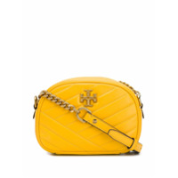 Tory Burch Bolsa transversal Kira pequena com chevron - Amarelo