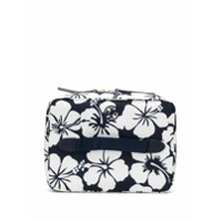 Tory Burch Conjunto de necessaire com estampa Perry - Azul