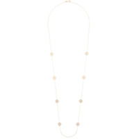 Tory Burch logo-motif chain necklace - Dourado