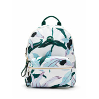 Tory Burch Mochila Tilda Zip estampada - Branco