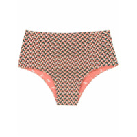 Track & Field Calcinha de biquíni estampada - Estampado