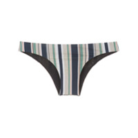 Track & Field Calcinha de biquíni Horizonte listrada - Estampado