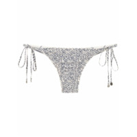 Track & Field Calcinha de biquíni Sunny - Branco