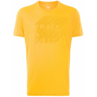 Track & Field T-shirt com logo estampado - Amarelo