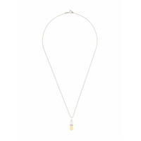 True Rocks Colar com pingente em prata - Metálico