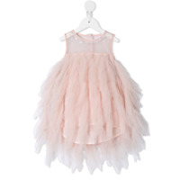Tutu Du Monde Vestido midi Sugar Bomb com tule - Rosa