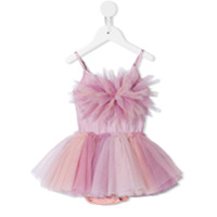 Tutu Du Monde Vestido Passion Petal com tule - Rosa