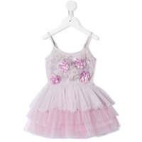 Tutu Du Monde Vestido Sonata com tule - Roxo