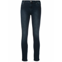 Twin-Set Calça jeans skinny cintura média - Azul
