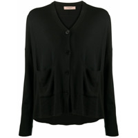 Twin-Set Cardigan com abotoamento frontal - Preto