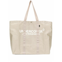 Undercover Bolsa tote com estampa de logo - Neutro