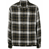 Undercover Camisa mangas longas xadrez - Preto