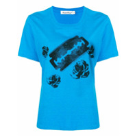 Undercover Camiseta com estampa de rosas - Azul