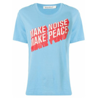 Undercover Camiseta com estampa de slogan - Azul