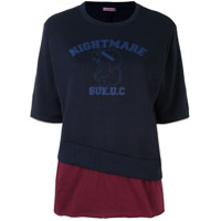 Undercover Camiseta com estampa gráfica Nightmare - Azul