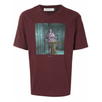 Undercover Camiseta decote careca com estampa fotográfica - Vermelho