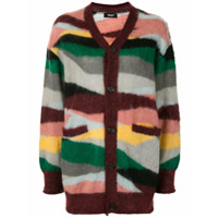 Undercover Cardigan com padronagem abstrata - Estampado