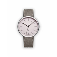 Uniform Wares Relógio 'M38 Date' de aço inoxidável - Cinza