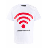 United Standard Camiseta com estampa de logo - Branco