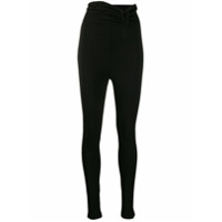 UNRAVEL PROJECT Calça skinny com detalhe de triângulo - Preto