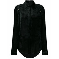 UNRAVEL PROJECT Camisa mangas longas de seda - Preto