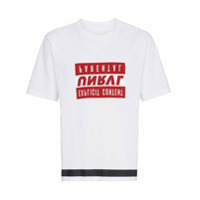 UNRAVEL PROJECT Camiseta com estampa Explicit Content - Branco