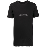 UNRAVEL PROJECT Camiseta com logo contrastante - Preto