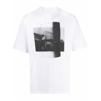 UNRAVEL PROJECT Camiseta de algodão com estampa gráfica - Branco