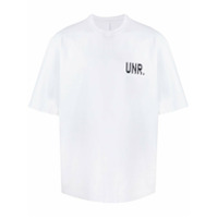 UNRAVEL PROJECT Camiseta decote careca com estampa do logo - Branco