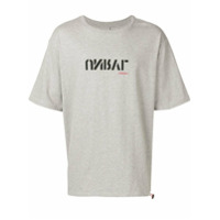 UNRAVEL PROJECT Camiseta oversized com logo - Cinza