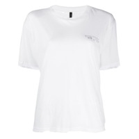 UNRAVEL PROJECT contrasting print T-shirt - Branco