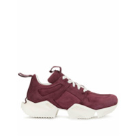 UNRAVEL PROJECT cut out sneakers - Vermelho