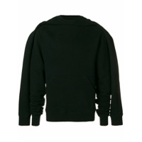 UNRAVEL PROJECT Moletom mangas duplas - Preto