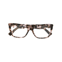 Valentino Eyewear Armação de óculos tartaruga - Marrom