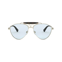 Valentino Eyewear Óculos de sol aviador - Dourado