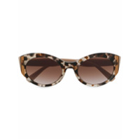 Valentino Eyewear Óculos de sol gatinho - Neutro