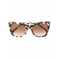 Valentino Eyewear Óculos de sol gatinho - Neutro