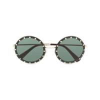 Valentino Eyewear Óculos de sol redondo - Preto