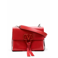 Valentino Garavani Bolsa tote de couro - Vermelho