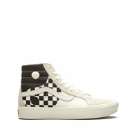 Vans Tênis cano alto Comfycush Sk8 “Yin Yang Checkerboard” - Branco