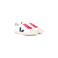 Veja Kids Tênis Esplar com patch de logo - Branco