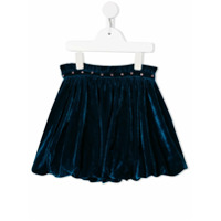 Velveteen Saia Belinda com detalhe de tachas - Azul