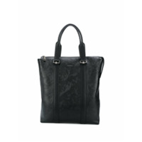 Versace Bolsa tote com gravação barroca - Preto
