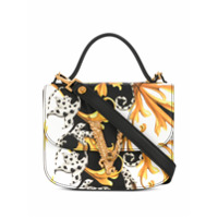 Versace Bolsa transversal Virtus pequena - Preto