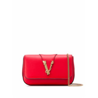 Versace Bolsa transversal Virtus - Vermelho