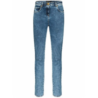 Versace Calça jeans skinny com efeito de lavagem - Azul