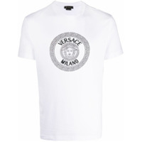 Versace Camiseta com estampa de Medusa - Branco