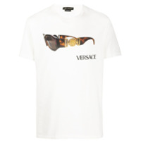 Versace Camiseta Medusa Biggie com estampa - Branco