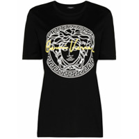 Versace Camiseta Medusa com estampa de logo - Preto